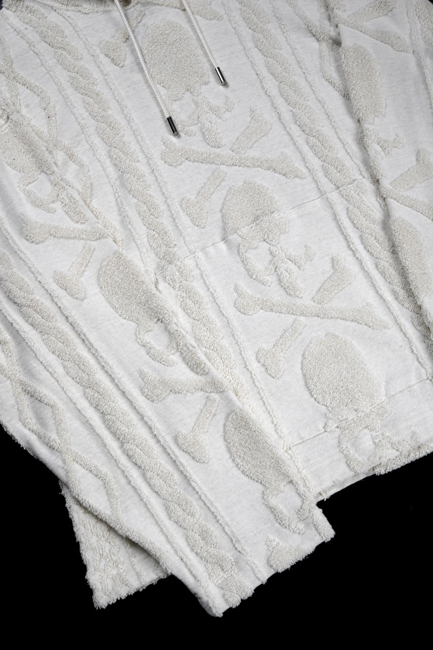 MASTERMIND WORLD OG ARAN HOODIE (IVORY) - Image 6