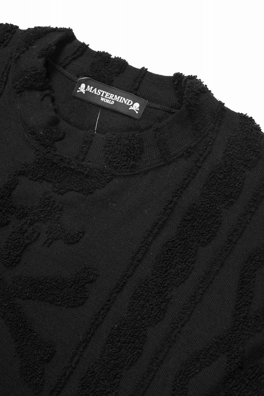 MASTERMIND WORLD OG ARAN SWEAT SHIRT (BLACK) - Image 8