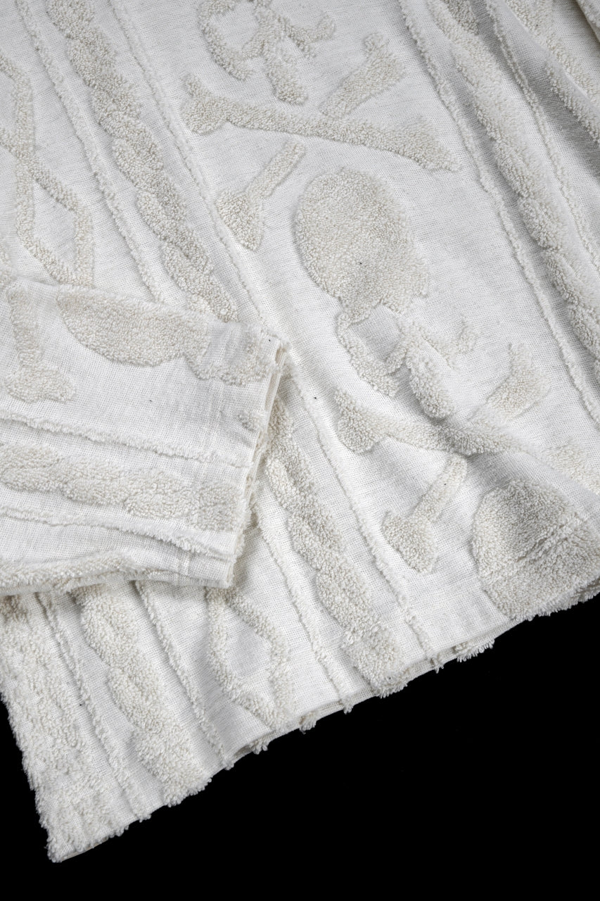 MASTERMIND WORLD OG ARAN SWEAT SHIRT (IVORY) - Image 10