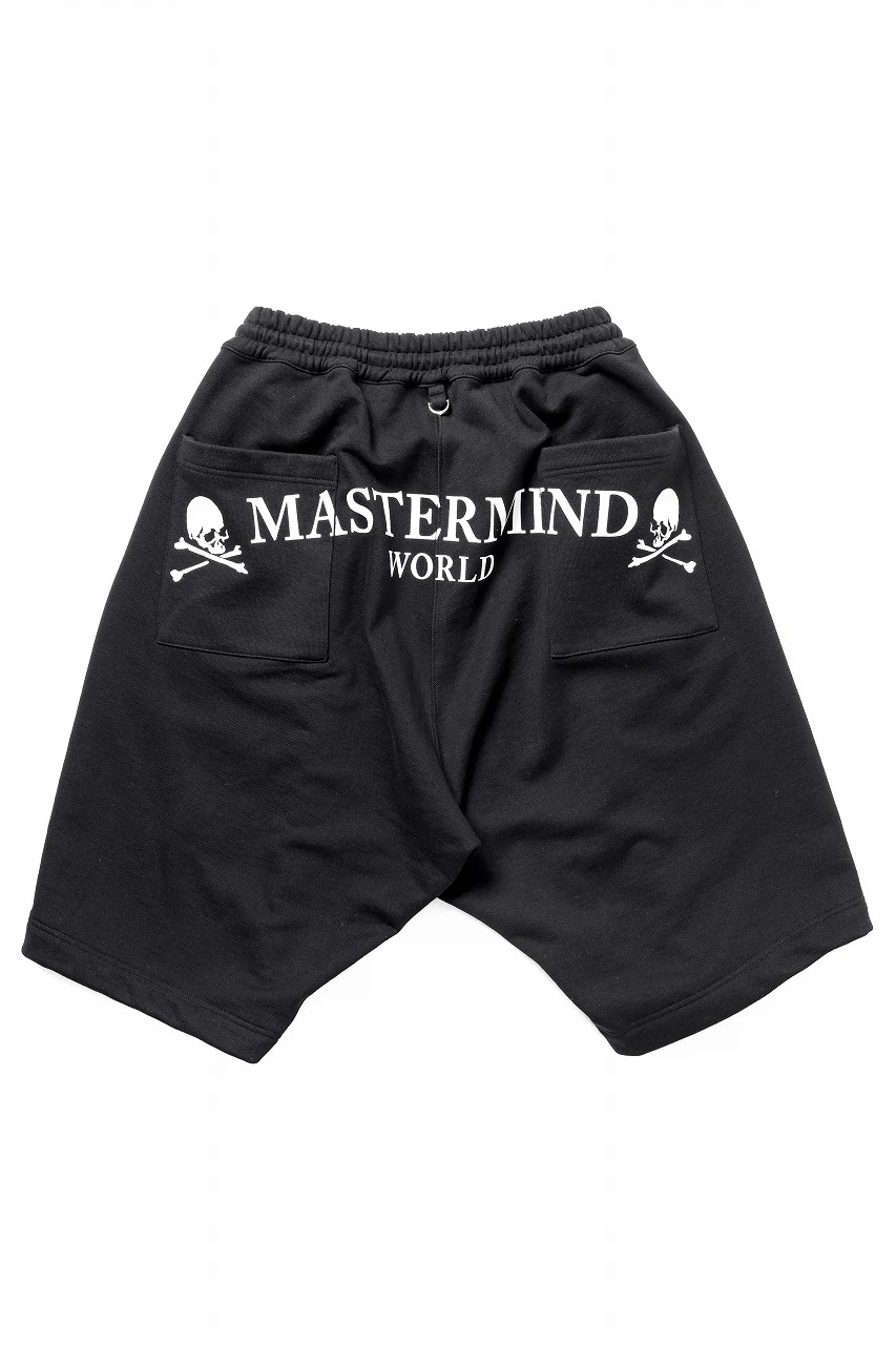 MASTERMIND WORLD OG SWEAT SHORTS (BLACK) - Image 2