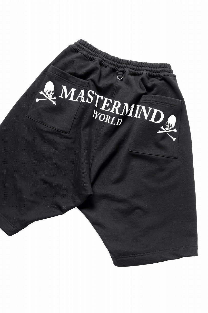 MASTERMIND WORLD OG SWEAT SHORTS (BLACK) - Image 6