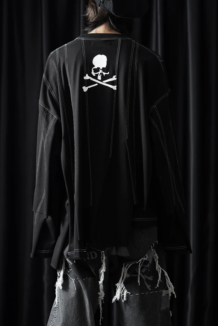 MASTERMIND WORLD  RECONSTRUCTED LS TOP (BLACK) - Image 15