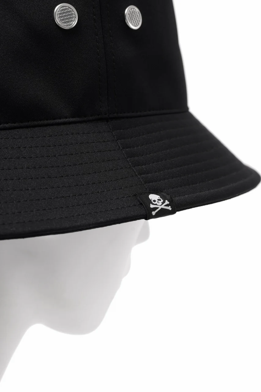 mastermind WORLD REFLECTIVE SKULL BUCKET HAT (BLACK) - Image 11