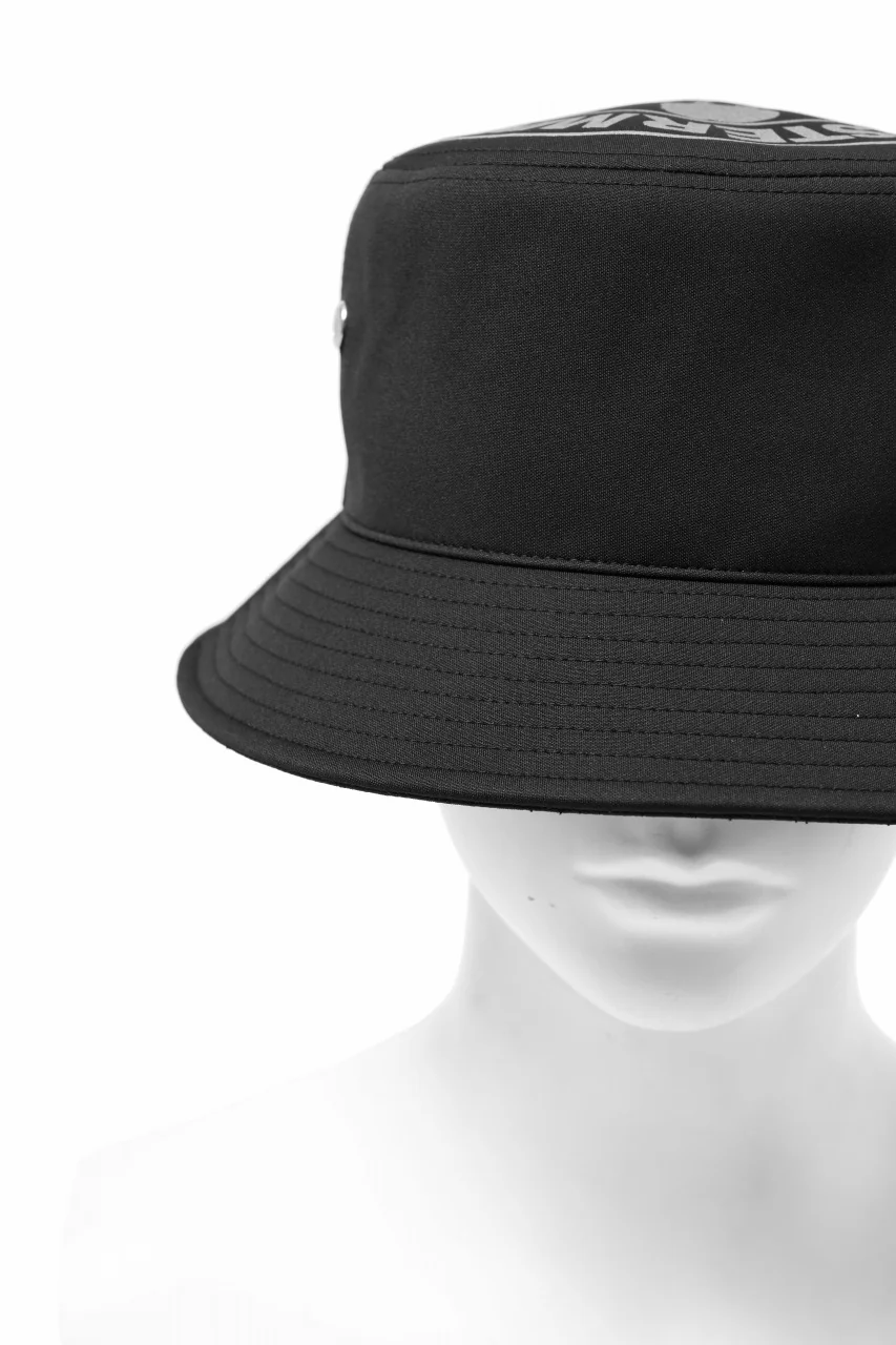 mastermind WORLD REFLECTIVE SKULL BUCKET HAT (BLACK) - Image 9