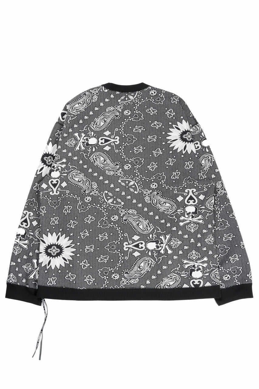 MASTERMIND WORLD REVERSIBLE LS TEE (BLACK x RED) - Image 4