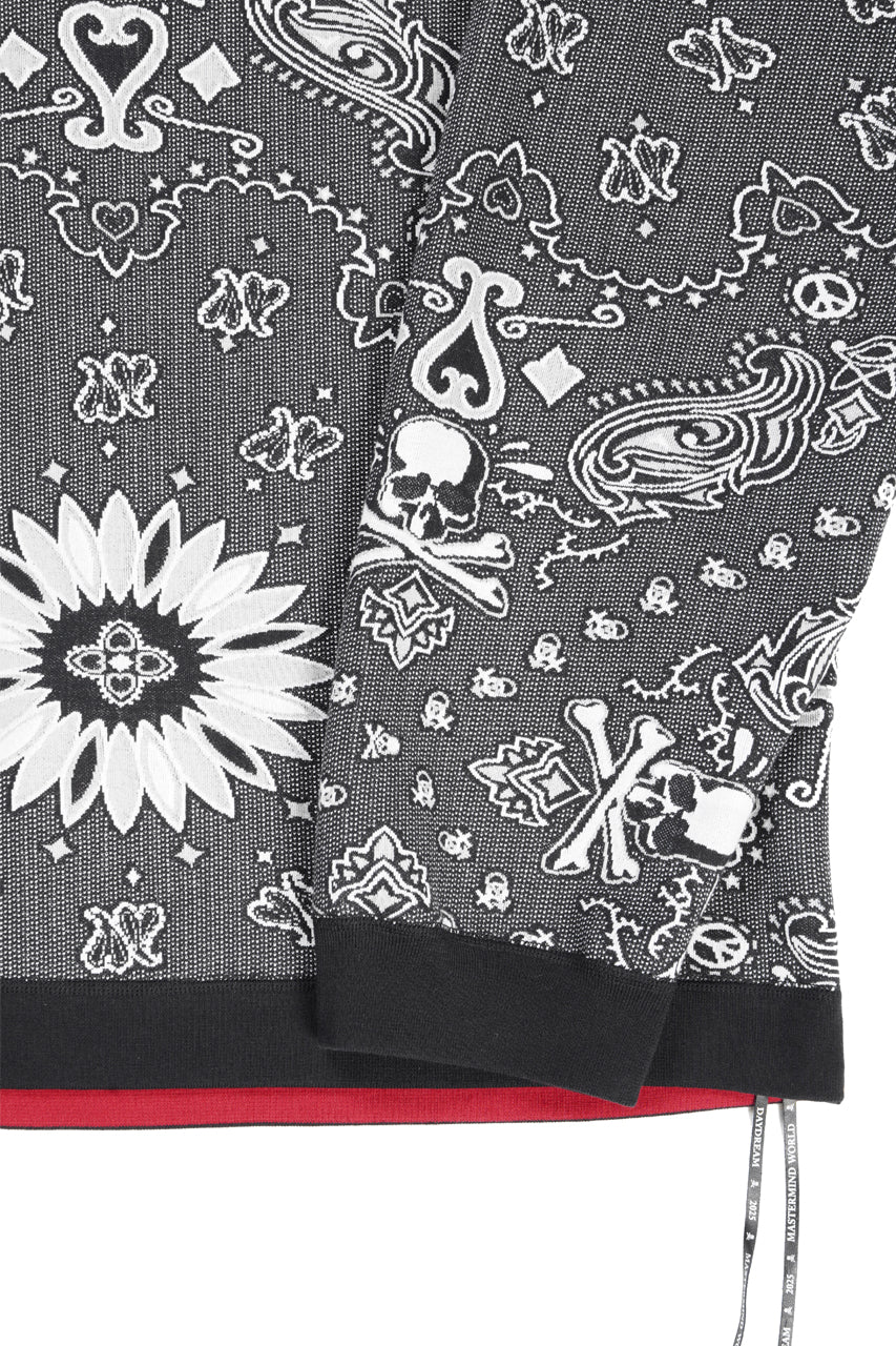 MASTERMIND WORLD REVERSIBLE LS TEE (BLACK x RED) - Image 7