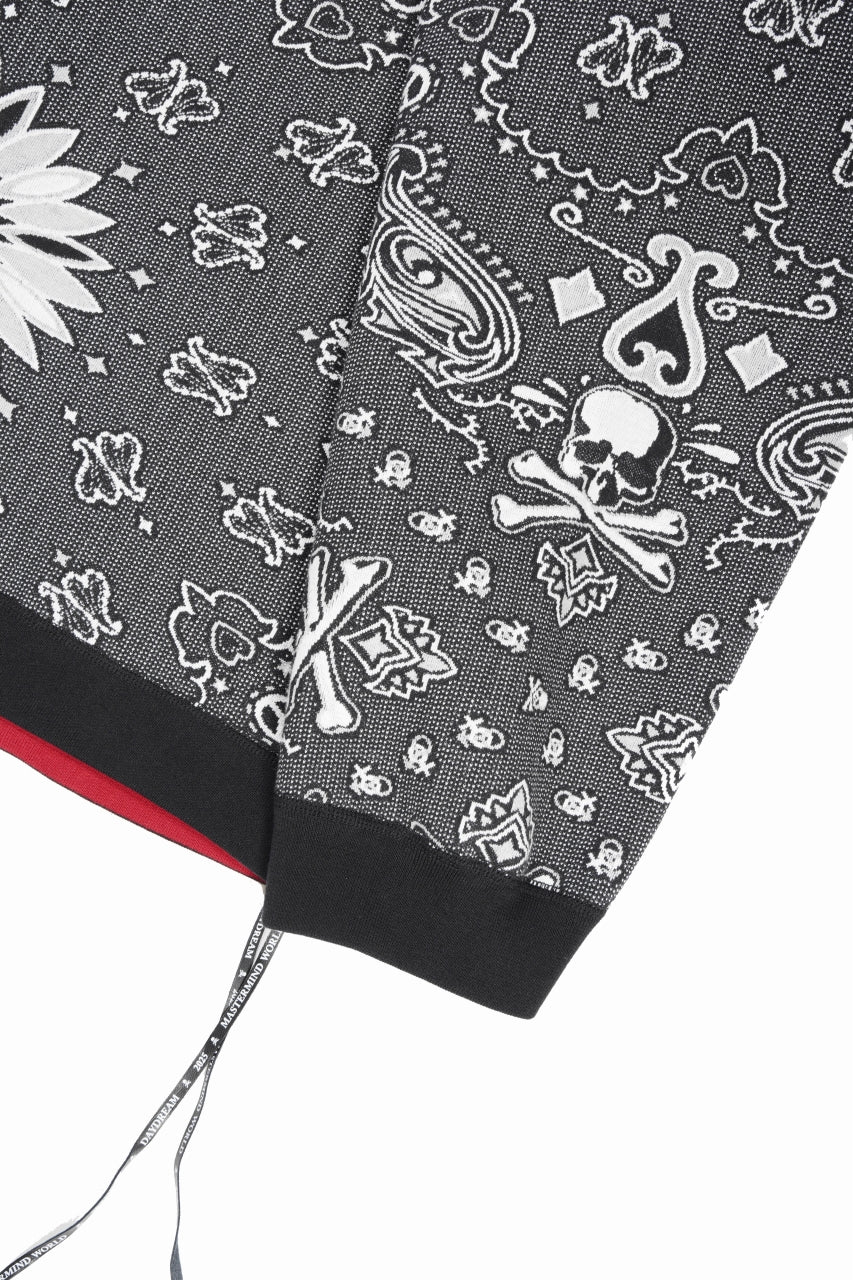 MASTERMIND WORLD REVERSIBLE LS TEE (BLACK x RED) - Image 9
