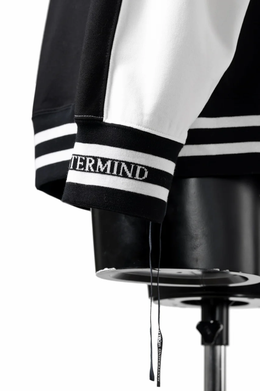 MASTERMIND WORLD SOUVENIR SWEATSHIRT / REGULAR FIT (BLACK x WHITE) - Image 15