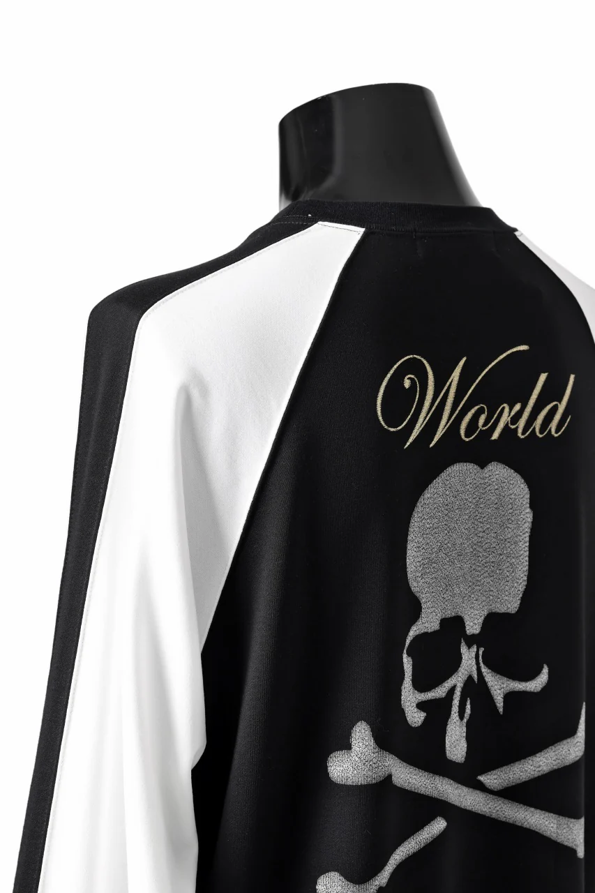 MASTERMIND WORLD SOUVENIR SWEATSHIRT / REGULAR FIT (BLACK x WHITE) - Image 16