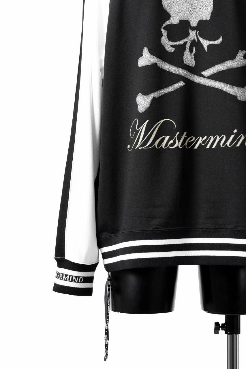 MASTERMIND WORLD SOUVENIR SWEATSHIRT / REGULAR FIT (BLACK x WHITE) - Image 18