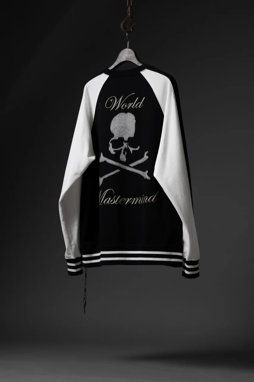MASTERMIND WORLD SOUVENIR SWEATSHIRT / REGULAR FIT (BLACK x WHITE) - Image 23