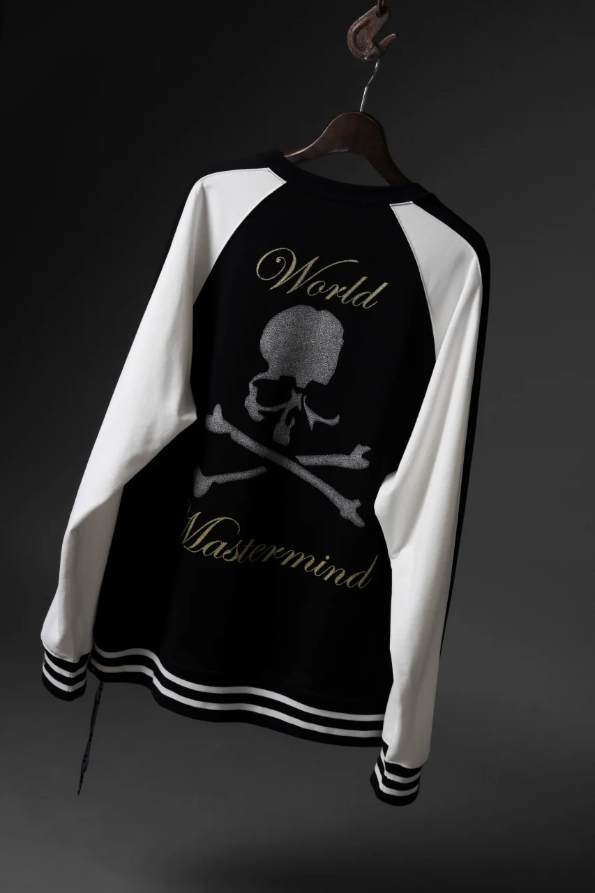 MASTERMIND WORLD SOUVENIR SWEATSHIRT / REGULAR FIT (BLACK x WHITE) - Image 26