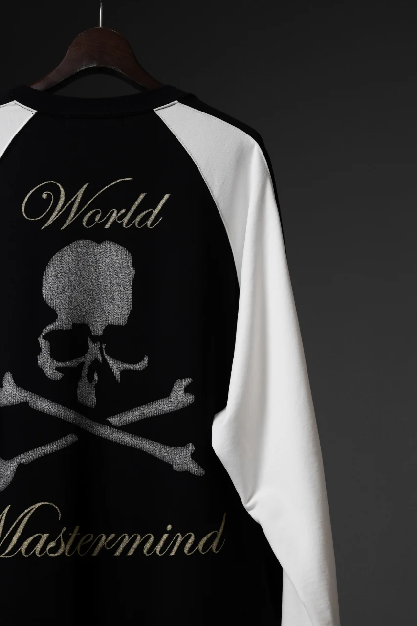 MASTERMIND WORLD SOUVENIR SWEATSHIRT / REGULAR FIT (BLACK x WHITE) - Image 27