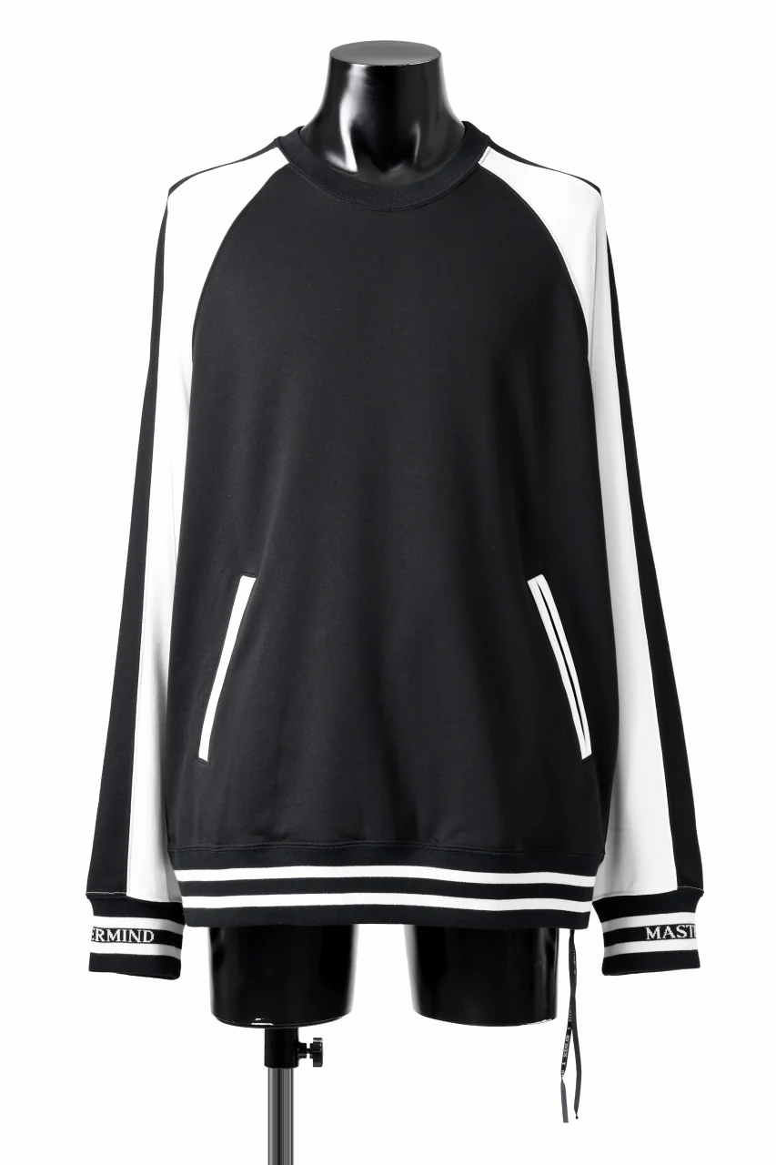 MASTERMIND WORLD SOUVENIR SWEATSHIRT / REGULAR FIT (BLACK x WHITE) - Image 3