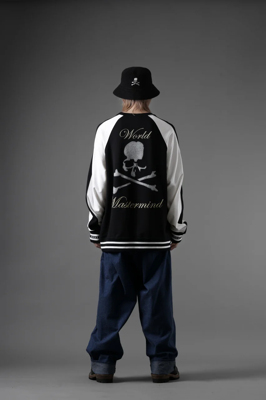 MASTERMIND WORLD SOUVENIR SWEATSHIRT / REGULAR FIT (BLACK x WHITE) - Image 42