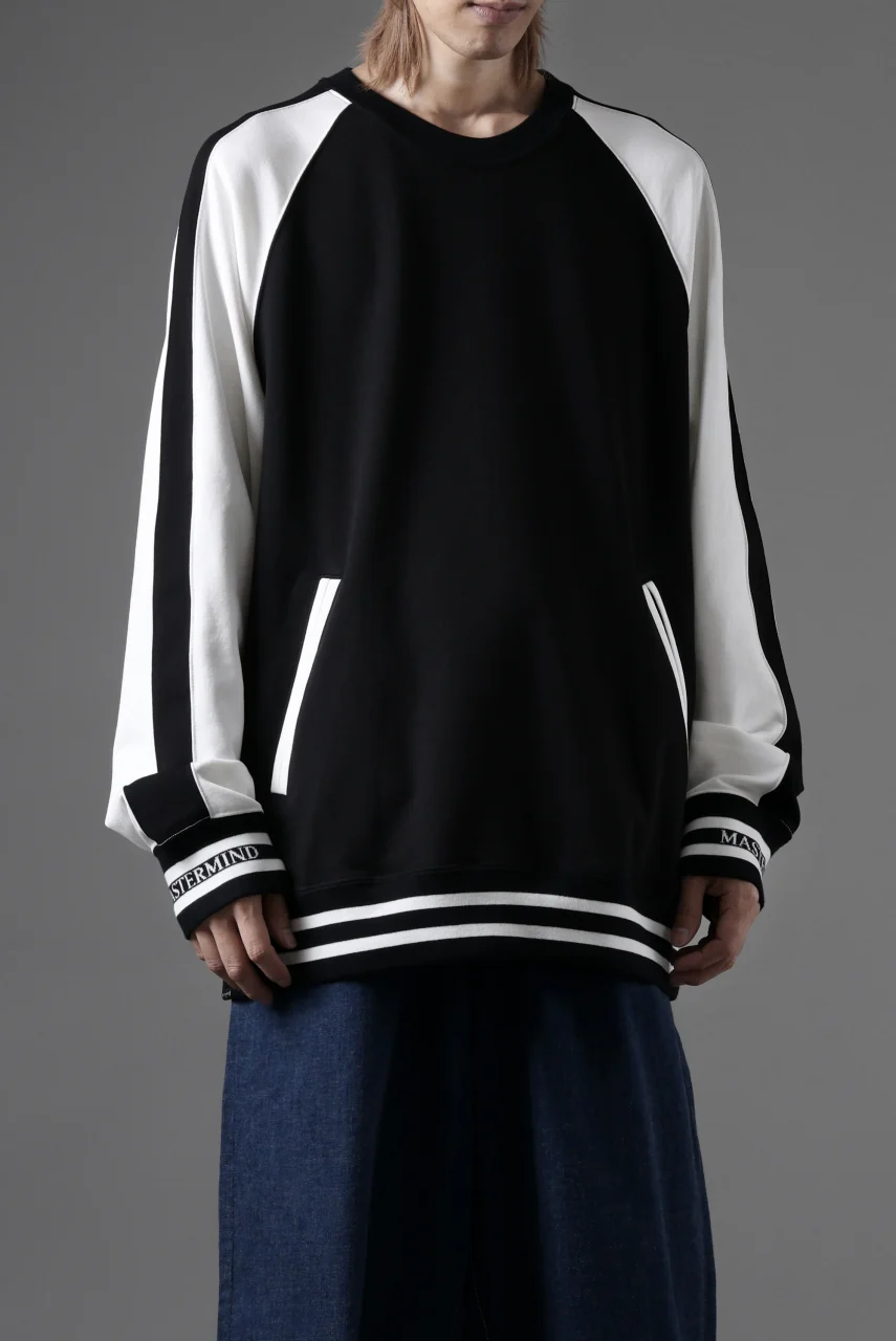 MASTERMIND WORLD SOUVENIR SWEATSHIRT / REGULAR FIT (BLACK x WHITE) - Image 52
