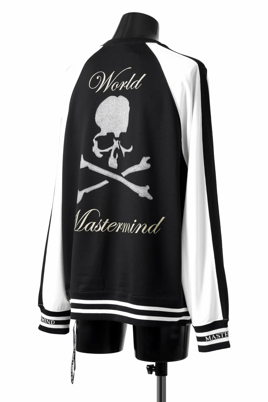 MASTERMIND WORLD SOUVENIR SWEATSHIRT / REGULAR FIT (BLACK x WHITE) - Image 7