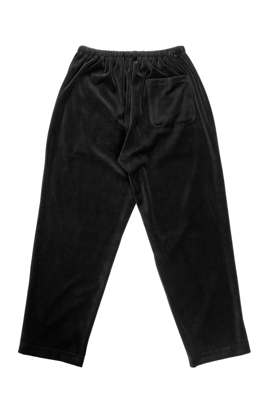 MASTERMIND WORLD VELOUR PANTS (BLACK) - Image 2