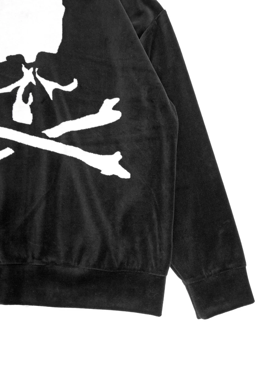MASTERMIND WORLD VELOUR TRACK JACKET (BLACK) - Image 11
