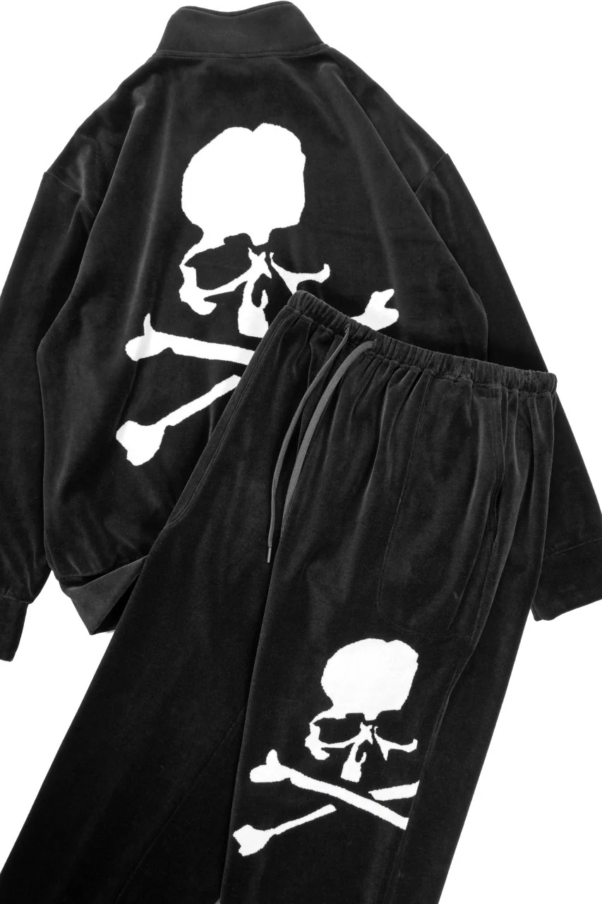 MASTERMIND WORLD VELOUR TRACK JACKET (BLACK) - Image 15