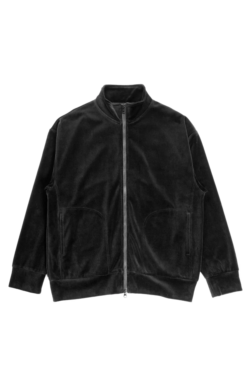 MASTERMIND WORLD VELOUR TRACK JACKET (BLACK) - Image 2