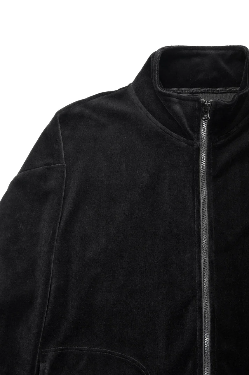 MASTERMIND WORLD VELOUR TRACK JACKET (BLACK) - Image 3