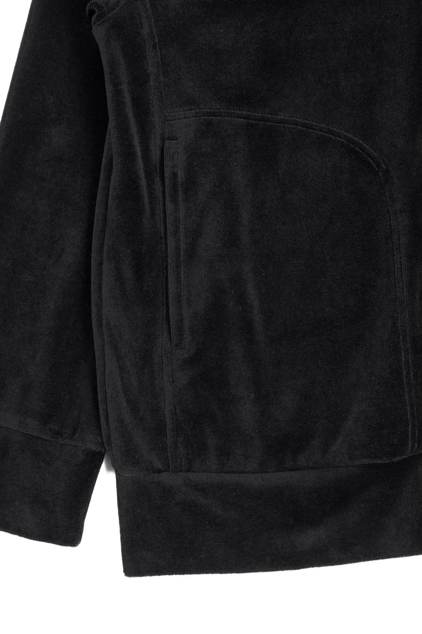MASTERMIND WORLD VELOUR TRACK JACKET (BLACK) - Image 7