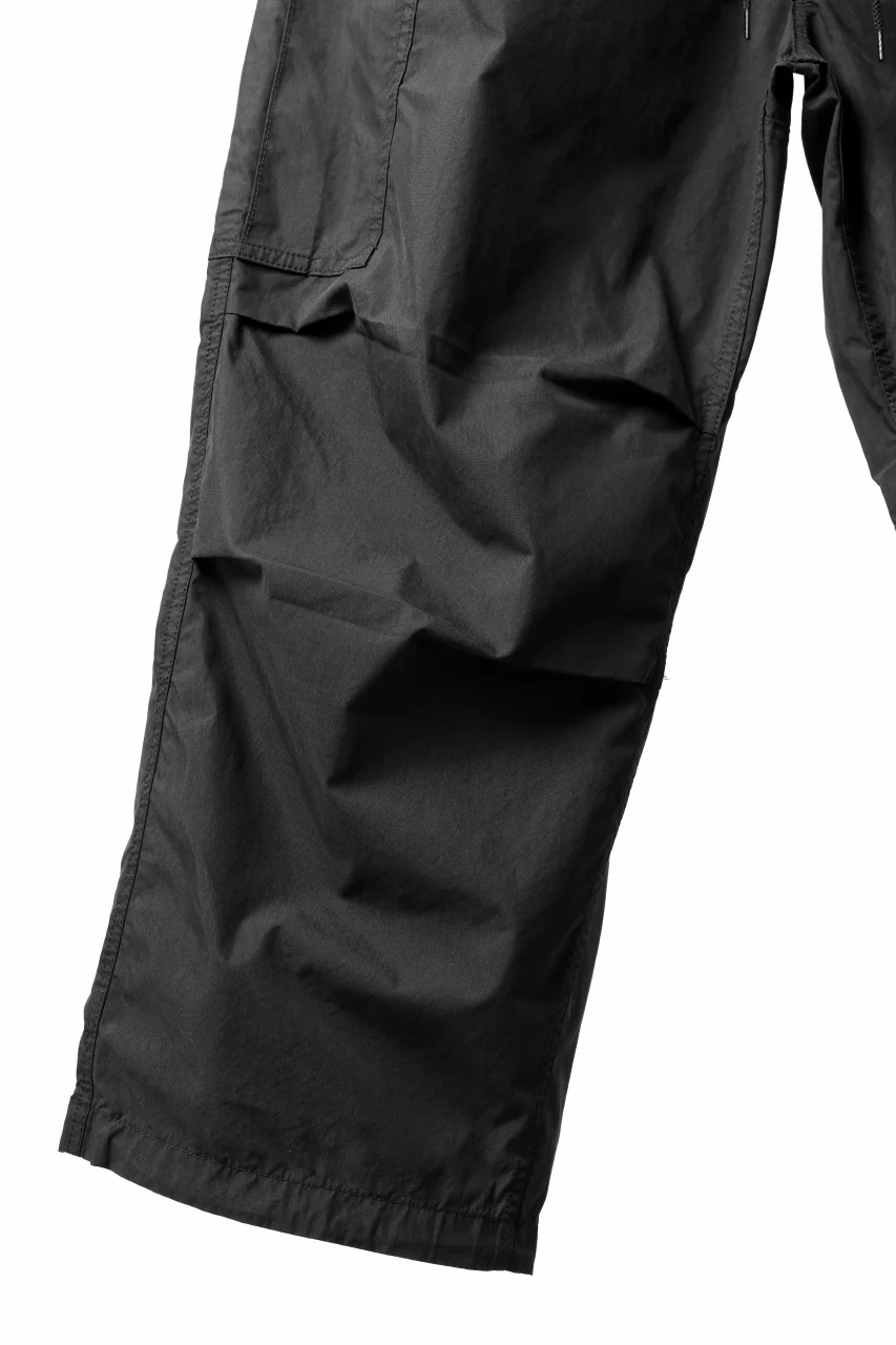 mastermind WORLD x ALPHA INDUSTRIES CARGO PANTS (BLACK) - Image 7