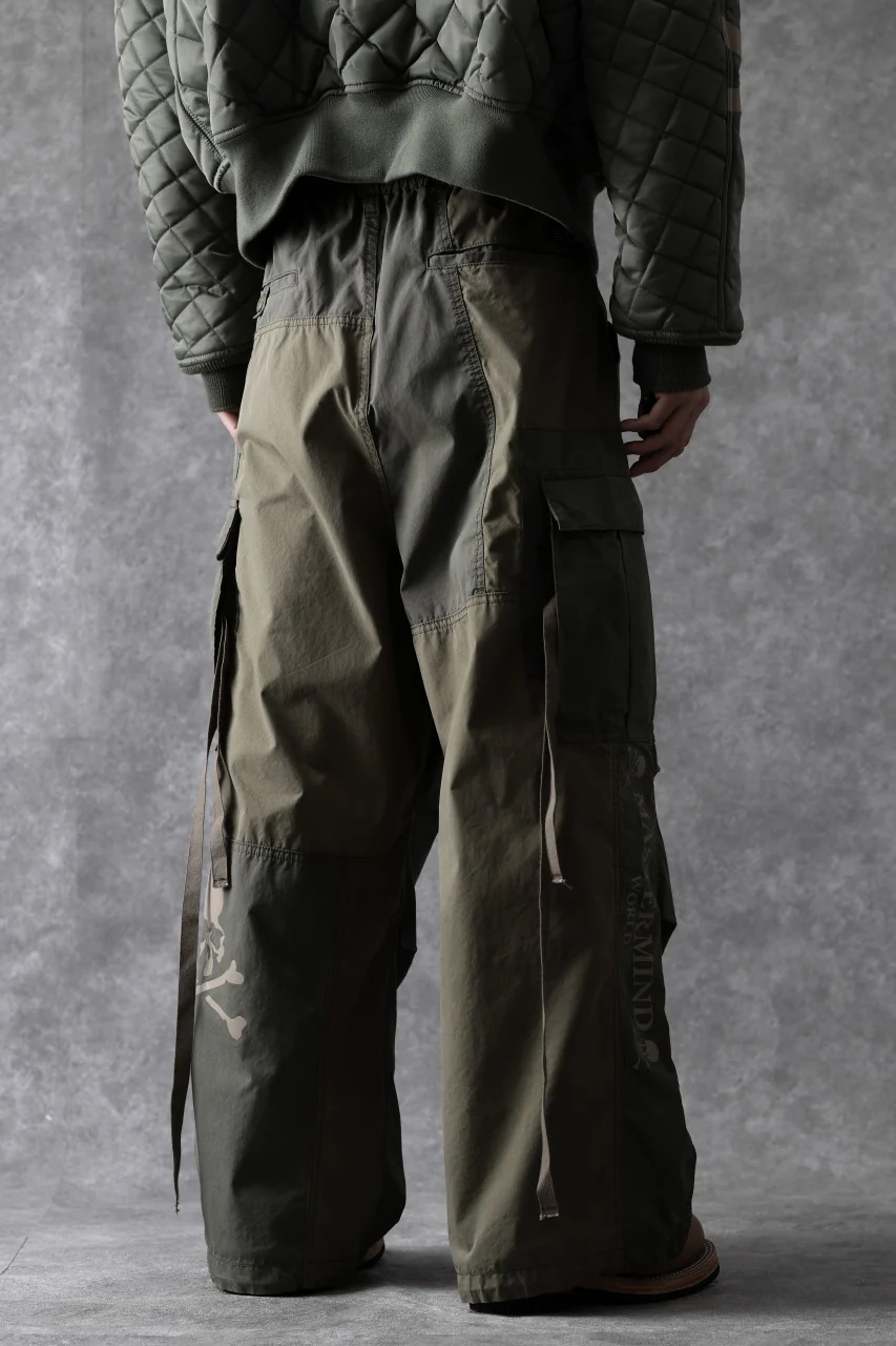 mastermind WORLD x ALPHA INDUSTRIES CARGO PANTS (OLIVE) - Image 17