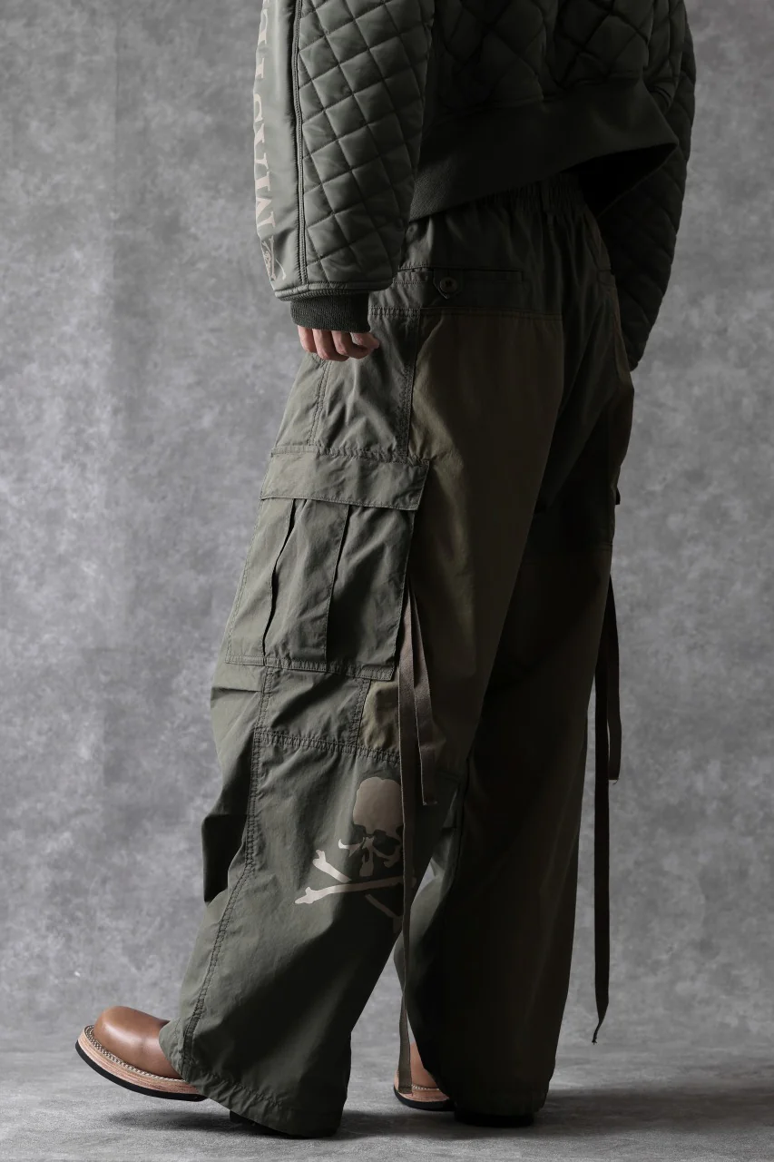 mastermind WORLD x ALPHA INDUSTRIES CARGO PANTS (OLIVE) - Image 18