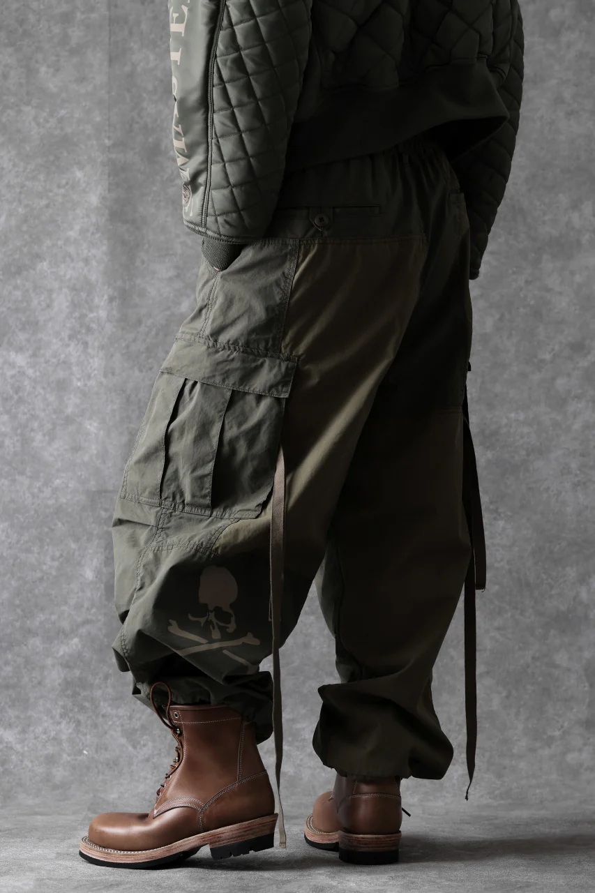 mastermind WORLD x ALPHA INDUSTRIES CARGO PANTS (OLIVE) - Image 19