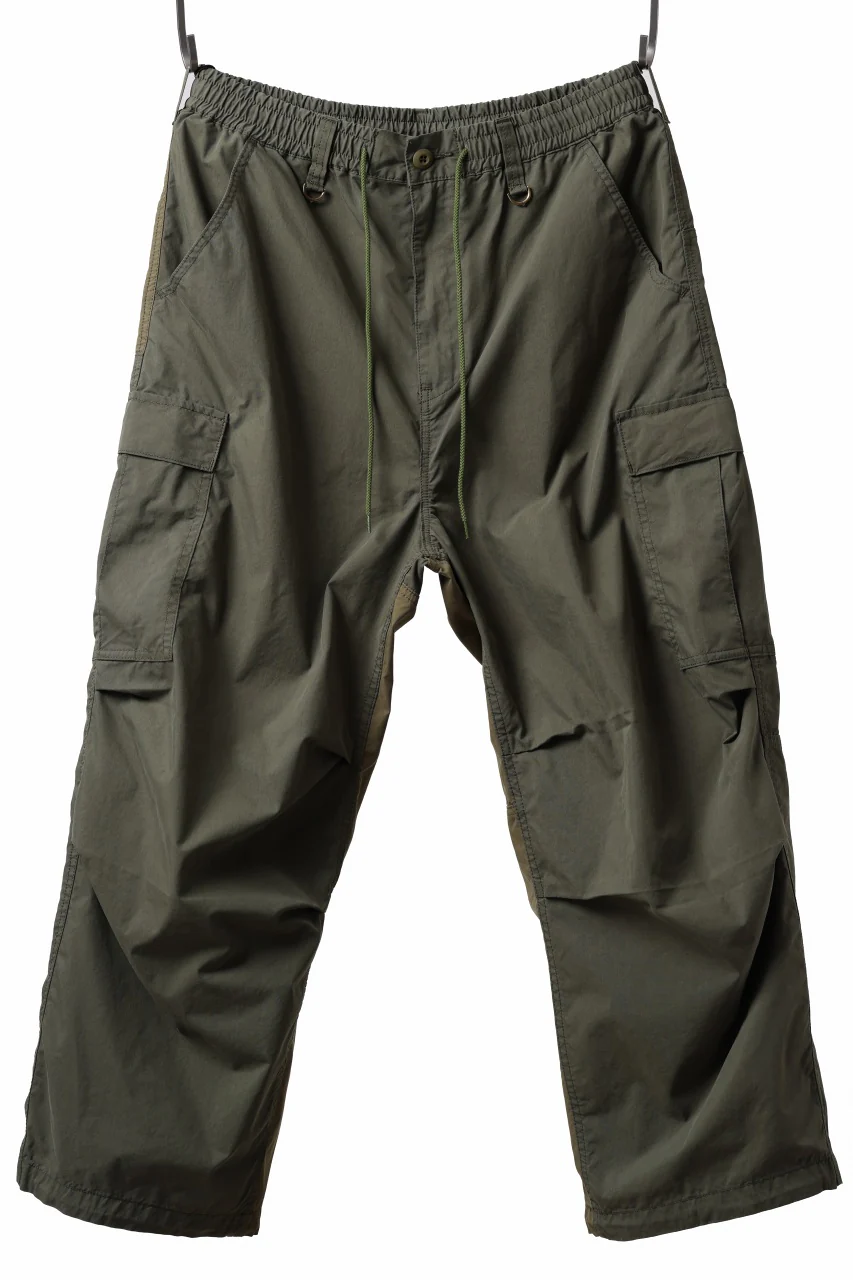 mastermind WORLD x ALPHA INDUSTRIES CARGO PANTS (OLIVE) - Image 2