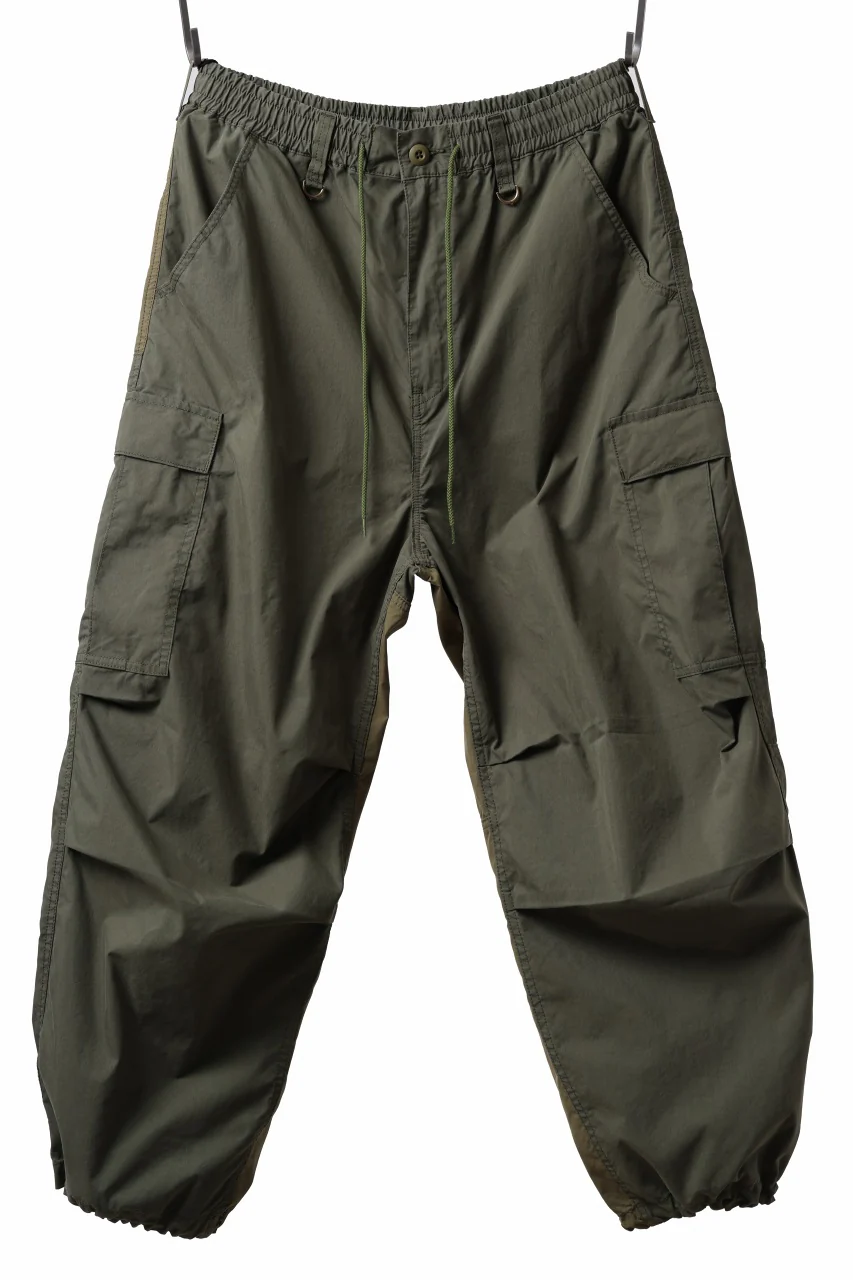 mastermind WORLD x ALPHA INDUSTRIES CARGO PANTS (OLIVE) - Image 3