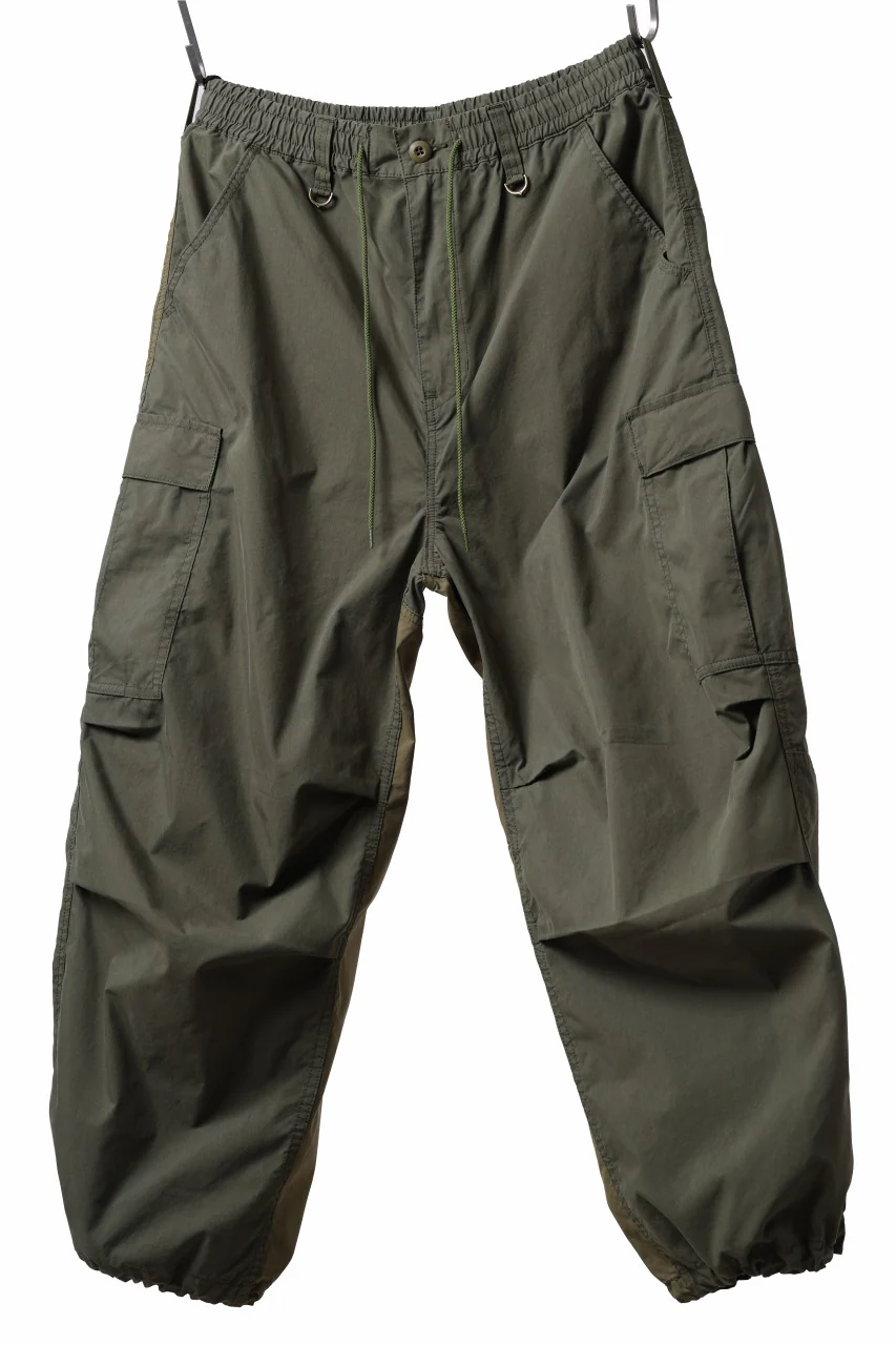 mastermind WORLD x ALPHA INDUSTRIES CARGO PANTS (OLIVE) - Image 4