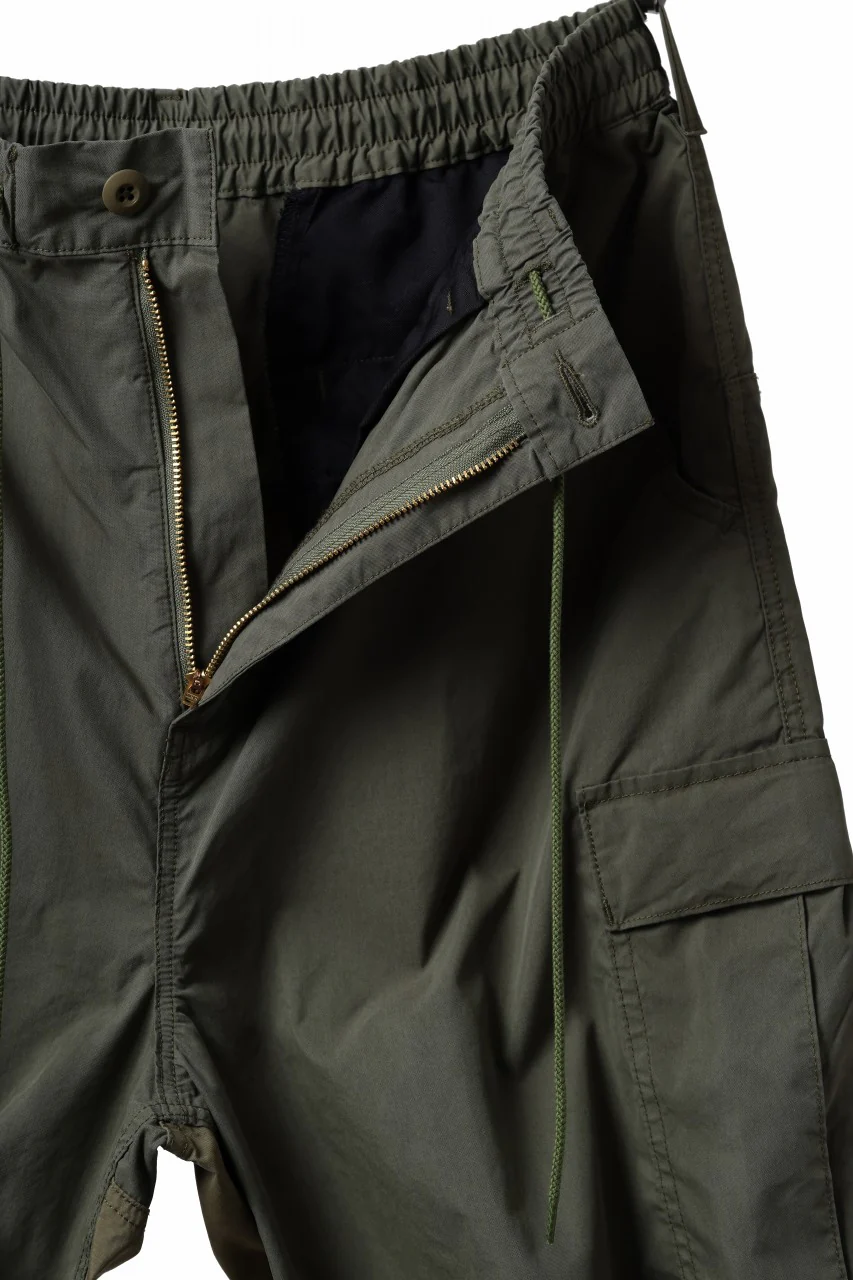 mastermind WORLD x ALPHA INDUSTRIES CARGO PANTS (OLIVE) - Image 7