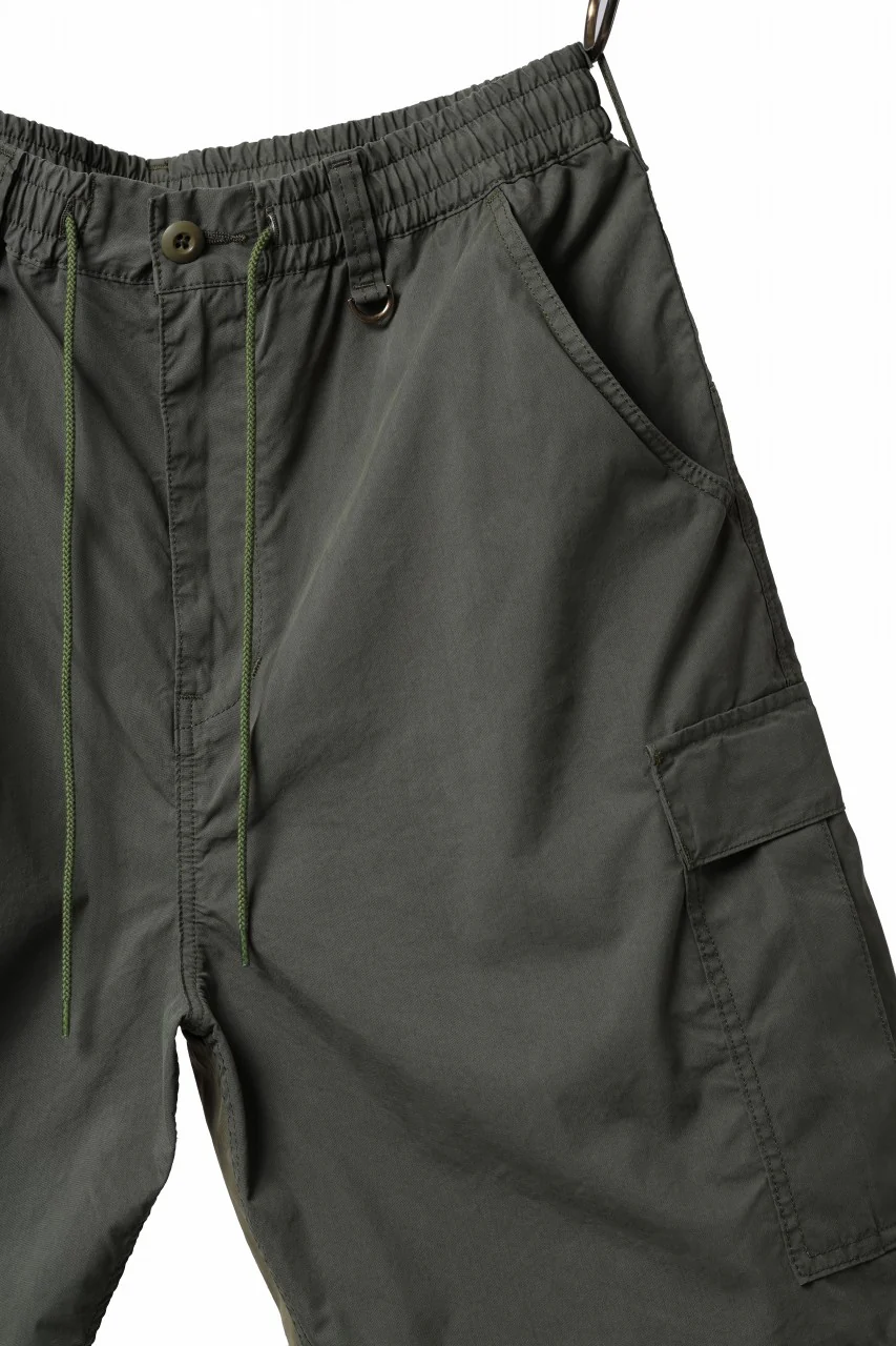 mastermind WORLD x ALPHA INDUSTRIES CARGO SHORTS (OLIVE) - Image 5