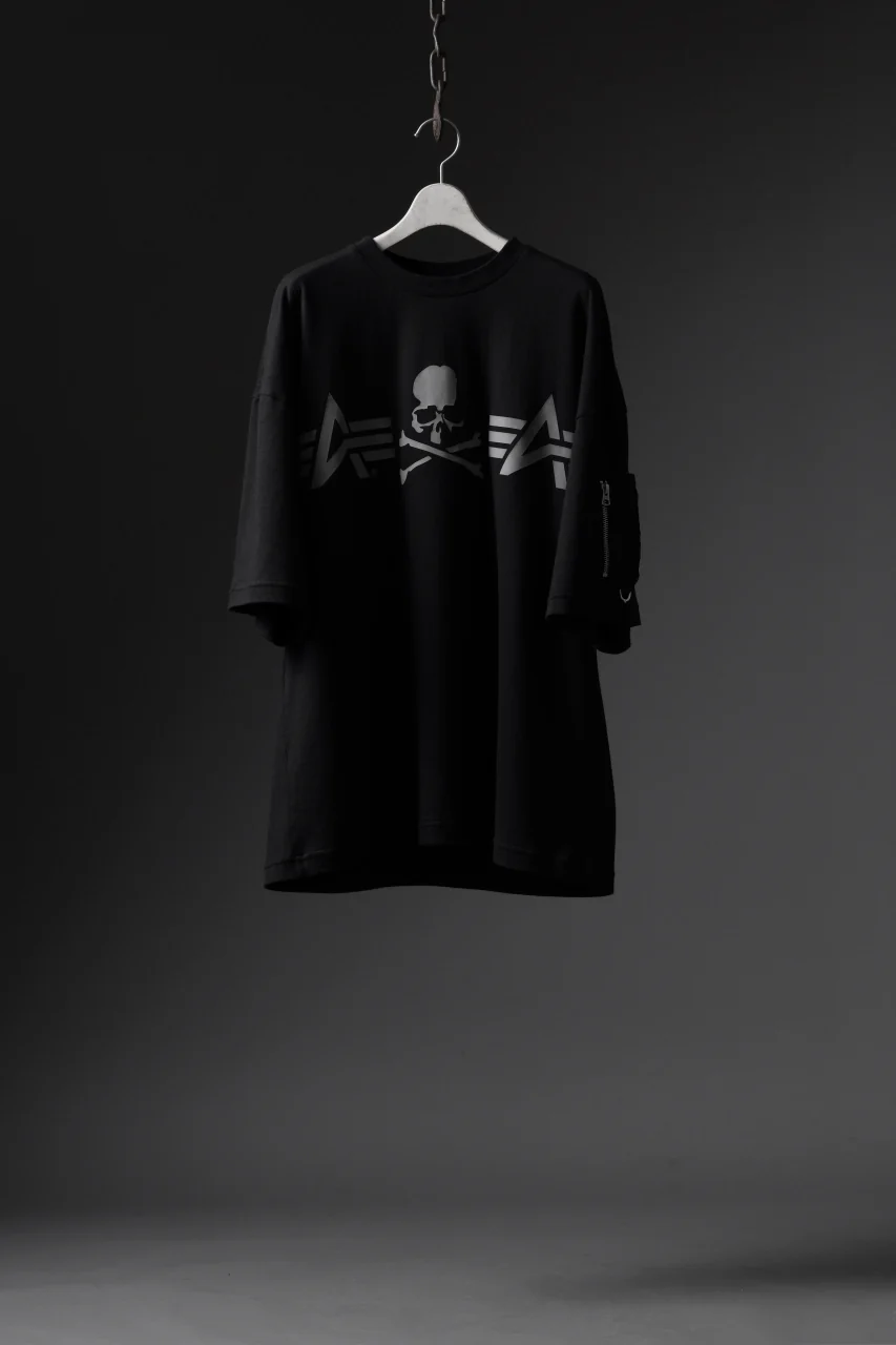 MASTERMIND WORLD x ALPHA INDUSTRIES CIGER POCKET OVERSIZED T-SHIRT (BLACK) - Image 23