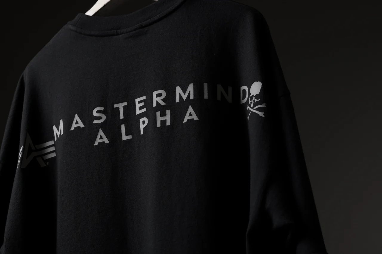 MASTERMIND WORLD x ALPHA INDUSTRIES CIGER POCKET OVERSIZED T-SHIRT (BLACK) - Image 26