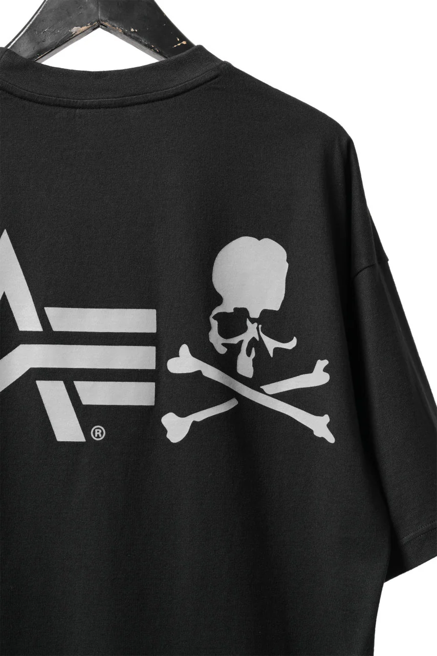 mastermind WORLD x ALPHA INDUSTRIES CIGER POCKET TEE (BLACK) - Image 10