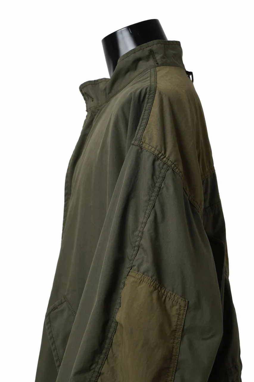 mastermind WORLD x ALPHA INDUSTRIES M-65 FISHTAIL COAT - CRAZY PANELED (OLIVE) - Image 28