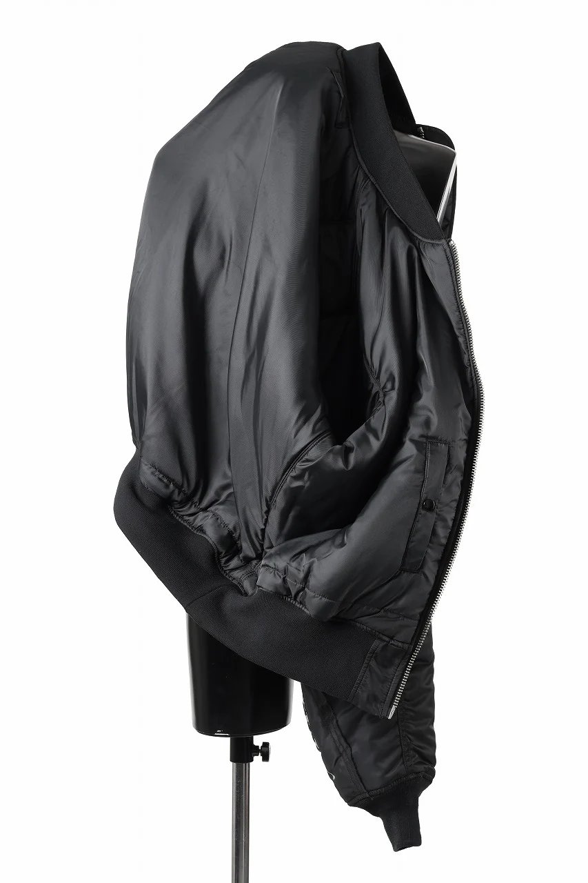 MASTERMIND WORLD x ALPHA INDUSTRIES REVERSIBLE MA-1 JACKET (BLACK) - Image 11