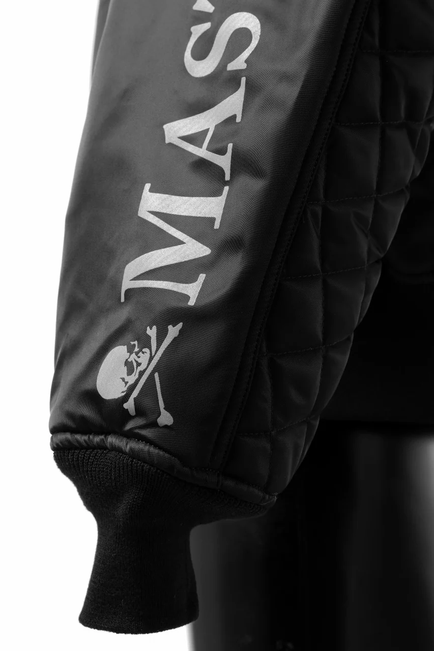 mastermind WORLD x ALPHA INDUSTRIES RIVERSIBLE MA-1 JACKET (BLACK) - Image 15
