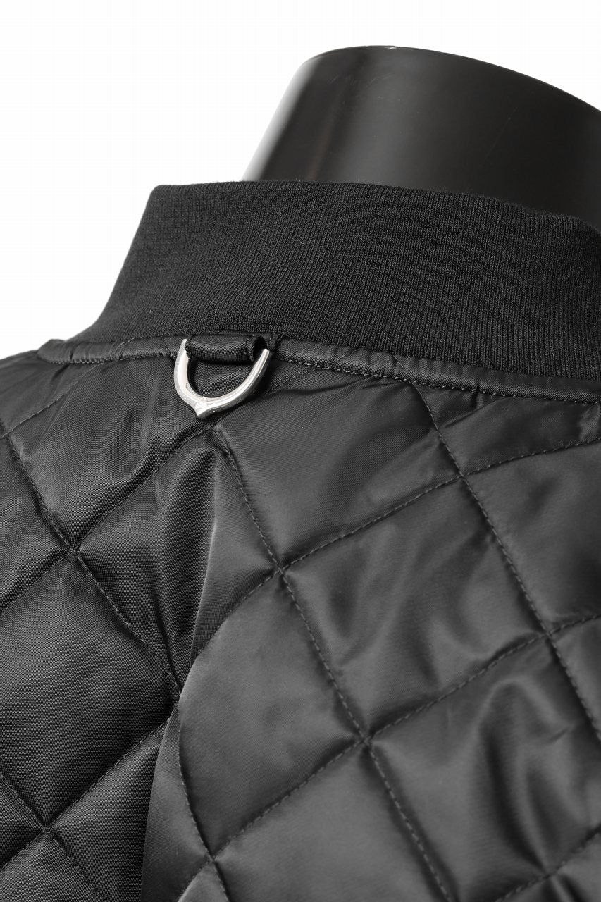 mastermind WORLD x ALPHA INDUSTRIES RIVERSIBLE MA-1 JACKET (BLACK) - Image 18