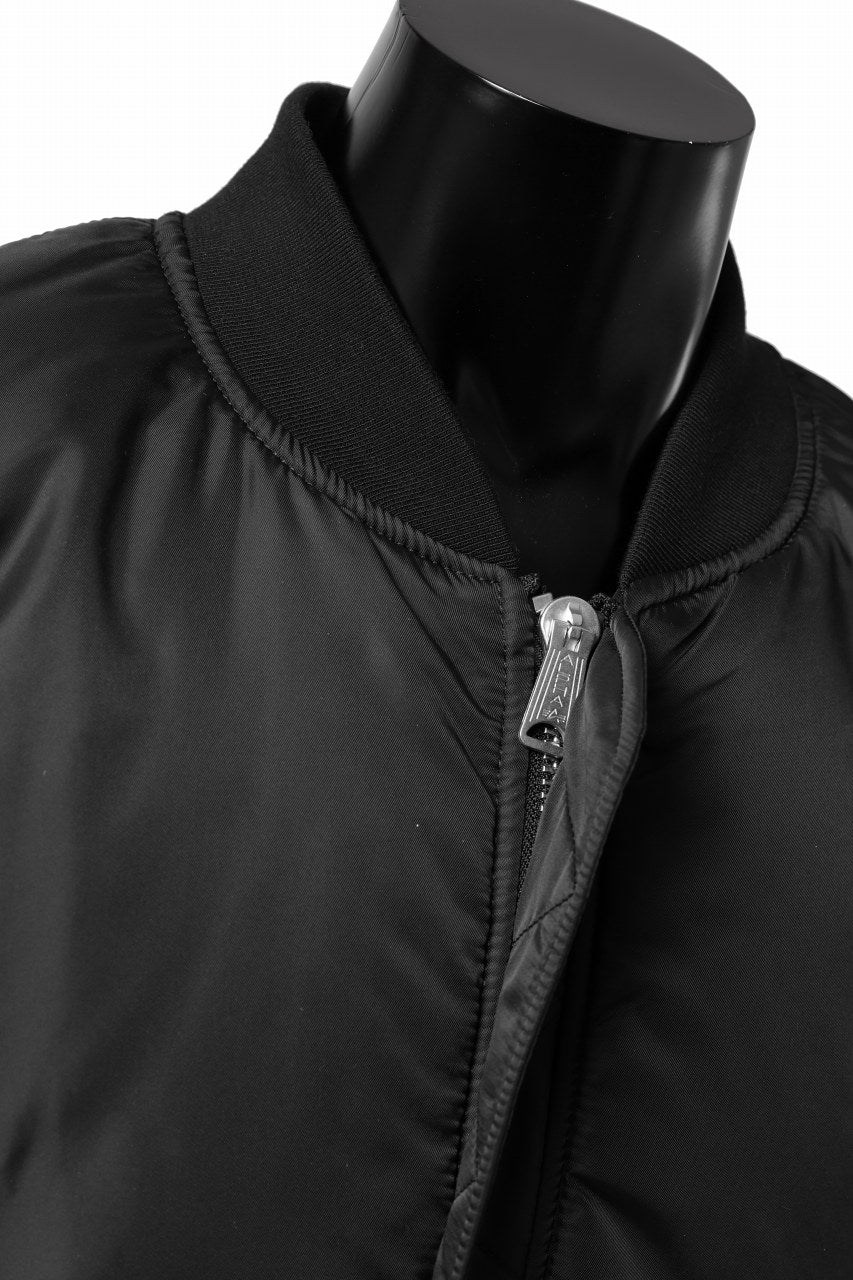 mastermind WORLD x ALPHA INDUSTRIES RIVERSIBLE MA-1 JACKET - CRAZY PANELED (BLACK) - Image 33