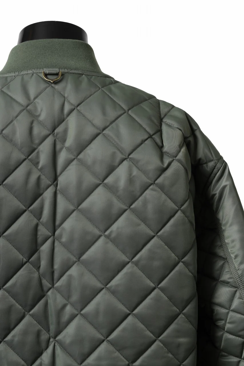 mastermind WORLD x ALPHA INDUSTRIES RIVERSIBLE MA-1 JACKET (OLIVE) - Image 15