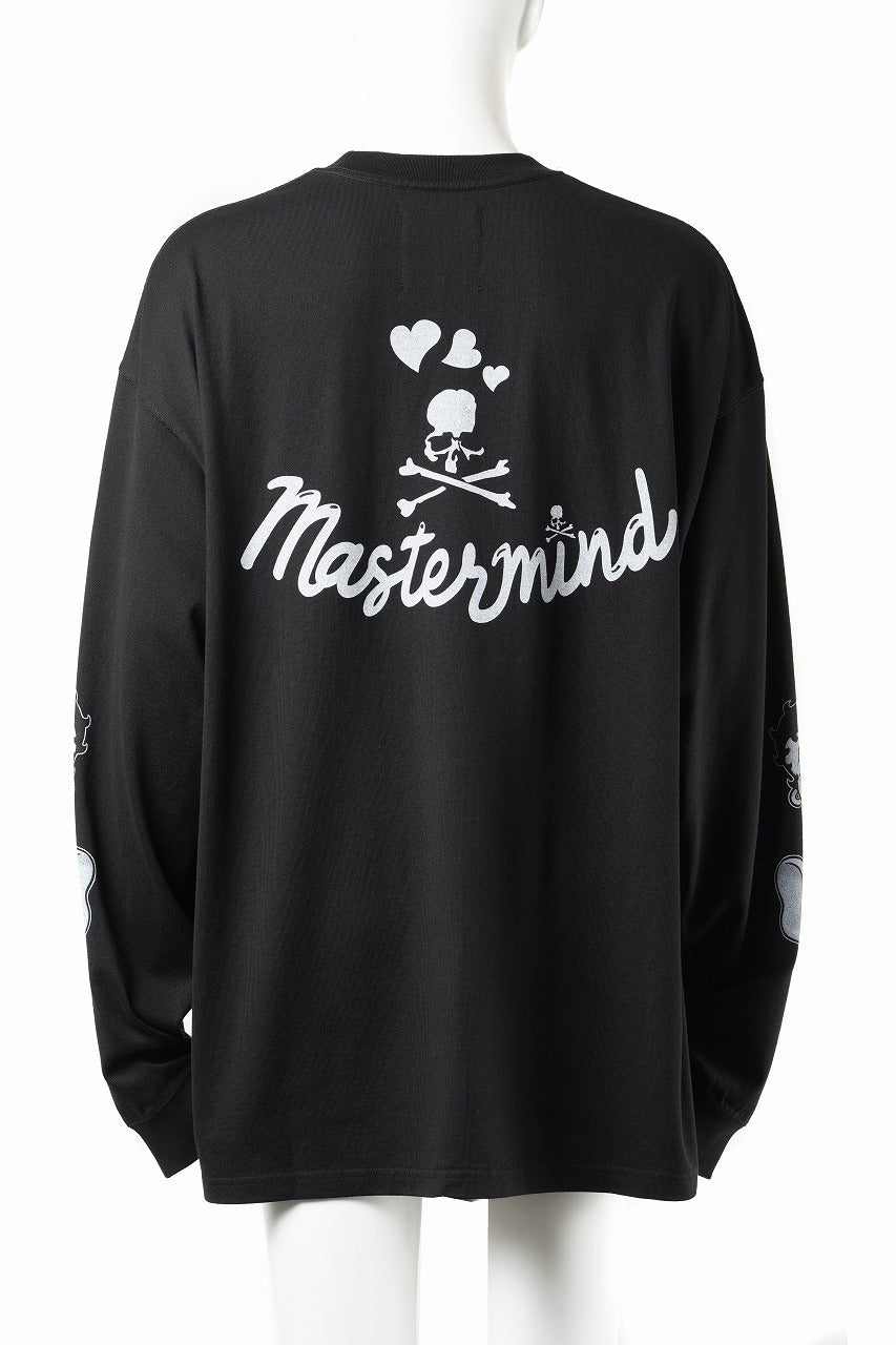 MASTERMIND WORLD x BETTY BOOP™︎ L/S TEE / BOXY FIT (MONOCHROME) - Image 2