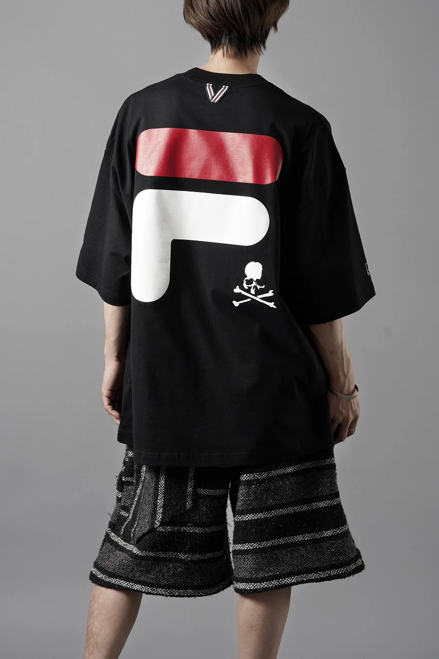 MASTERMIND WORLD x FILA TEE (BLACK) - Image 14