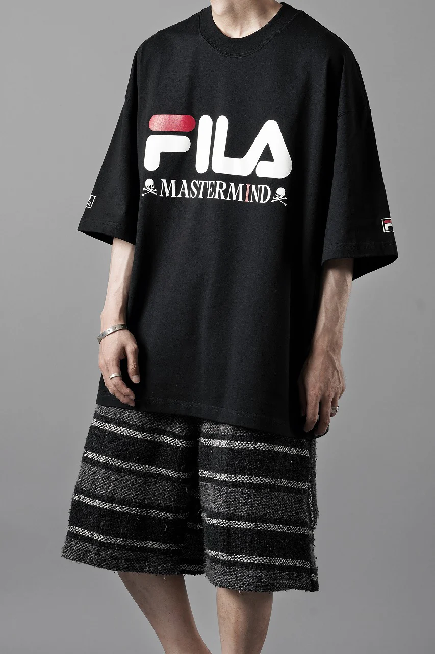 MASTERMIND WORLD x FILA TEE (BLACK) - Image 15