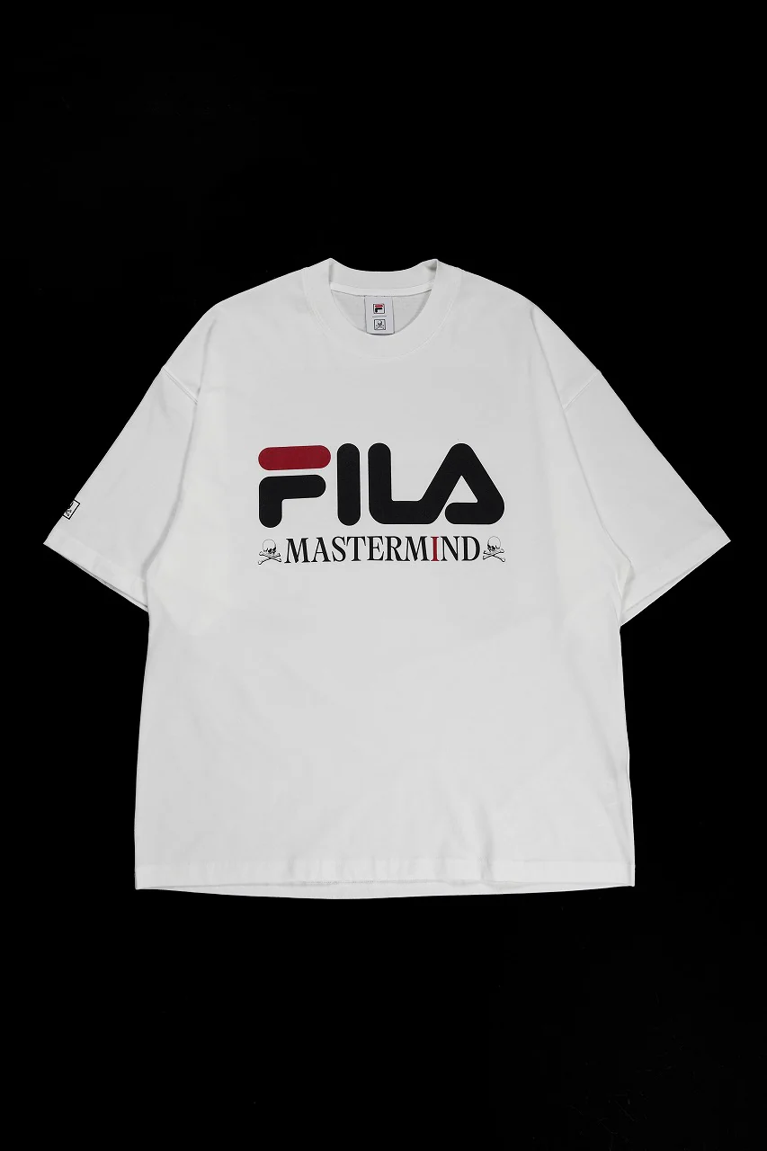 MASTERMIND WORLD x FILA TEE (WHITE)