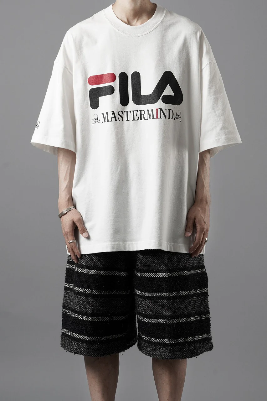MASTERMIND WORLD x FILA TEE (WHITE) - Image 12